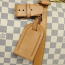 LOUIS VUITTON Damier Azur Keepall 50 Boston Bag N41430 LV Auth MX064-14