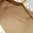 LOUIS VUITTON Damier Azur Keepall 50 Boston Bag N41430 LV Auth MX064-19