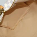 LOUIS VUITTON Damier Azur Keepall 50 Boston Bag N41430 LV Auth MX064-20