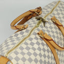 LOUIS VUITTON Damier Azur Keepall 50 Boston Bag N41430 LV Auth MX064-6