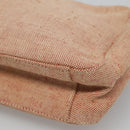 PRADA Sports Shoulder Bag Canvas Beige Red Auth MX065-15