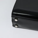 Salvatore Ferragamo Hand Bag Patent leather 2way Black Auth MX066-15