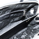 Salvatore Ferragamo Hand Bag Patent leather 2way Black Auth MX066-17