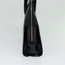 Salvatore Ferragamo Hand Bag Patent leather 2way Black Auth MX066-3