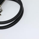 Salvatore Ferragamo Hand Bag Patent leather 2way Black Auth MX066-7
