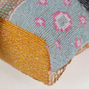 FENDI Tote Bag Beads Multicolor Silver Auth MX075SM-15