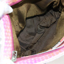 FENDI Tote Bag Beads Multicolor Silver Auth MX075SM-11