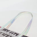 FENDI Tote Bag Beads Multicolor Silver Auth MX075SM-14