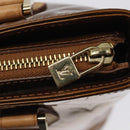 LOUIS VUITTON Monogram Vernis Houston Hand Bag Bronze M91122 LV Auth MX087-9