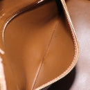 LOUIS VUITTON Monogram Vernis Houston Hand Bag Bronze M91122 LV Auth MX087-21