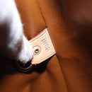 LOUIS VUITTON Monogram Vernis Houston Hand Bag Bronze M91122 LV Auth MX087-12