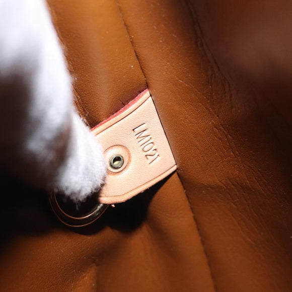 LOUIS VUITTON Monogram Vernis Houston Hand Bag Bronze M91122 LV Auth MX087