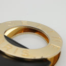 CELINE Shoulder Bag Leather Black Gold Auth MX093-14