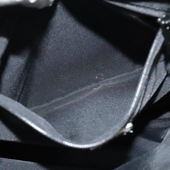 BURBERRY Nova Check Blue Label Shoulder Bag Wool Beige Auth MX096