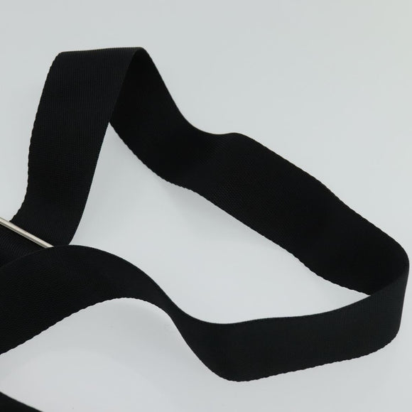 BURBERRY Nova Check Blue Label Shoulder Bag Wool Beige Auth MX096