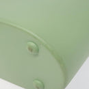 Salvatore Ferragamo Gancini Hand Bag Rubber Green Auth MX099-9