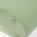 Salvatore Ferragamo Gancini Hand Bag Rubber Green Auth MX099-15