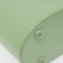 Salvatore Ferragamo Gancini Hand Bag Rubber Green Auth MX099-16