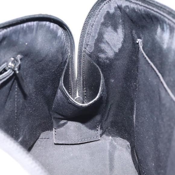 BURBERRY Nova Check Hand Bag Canvas Beige Auth MX100