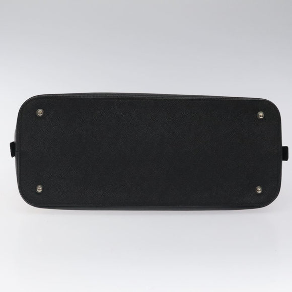 BURBERRY Nova Check Hand Bag Canvas Beige Auth MX100