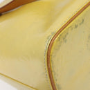 LOUIS VUITTON Monogram Vernis Houston Hand Bag Gris M91053 LV Auth MX102-9