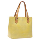 LOUIS VUITTON Monogram Vernis Houston Hand Bag Gris M91053 LV Auth MX102-1