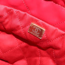 CHANEL Chanel 22 Matelasse Chain Hand Bag Leather 2way Red Gold CC Auth MX106SM-11