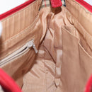 BURBERRY Nova Check Hand Bag Canvas Beige Auth MX108-18