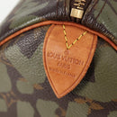 LOUIS VUITTON Monogram Graffiti Speedy 30 Bag Green Khaki M92194 LV Auth MX114AM-19