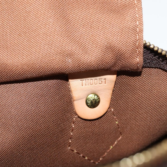 LOUIS VUITTON Monogram Graffiti Speedy 30 Bag Green Khaki M92194 LV Auth MX114AM