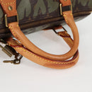 LOUIS VUITTON Monogram Graffiti Speedy 30 Bag Green Khaki M92194 LV Auth MX114AM-7