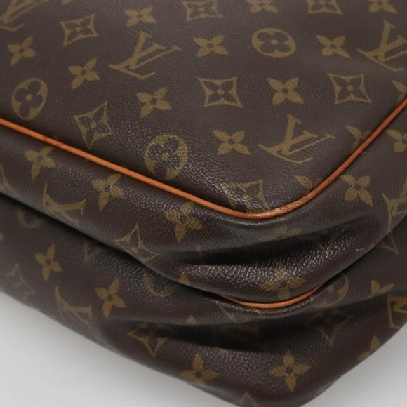 LOUIS VUITTON Monogram Reporter GM Shoulder Bag M45252 LV Auth MX117