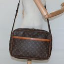 LOUIS VUITTON Monogram Reporter GM Shoulder Bag M45252 LV Auth MX117-26