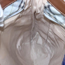 BURBERRY Nova Check Blue Label Shoulder Bag Nylon Light Blue Auth MX120-18