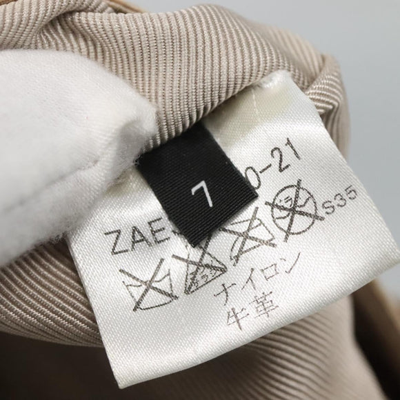 BURBERRY Nova Check Blue Label Shoulder Bag Nylon Light Blue Auth MX120