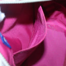 BURBERRY Nova Check Blue Label Shoulder Bag Nylon Red Auth MX126-20