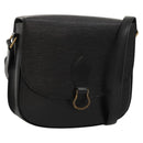 LOUIS VUITTON Epi Saint Cloud GM Shoulder Bag Black Noir M52192 LV Auth MX129-1
