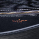 LOUIS VUITTON Epi Saint Cloud GM Shoulder Bag Black Noir M52192 LV Auth MX129-17