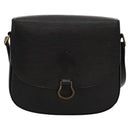 LOUIS VUITTON Epi Saint Cloud GM Shoulder Bag Black Noir M52192 LV Auth MX129-2