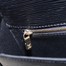 LOUIS VUITTON Epi Saint Cloud GM Shoulder Bag Black Noir M52192 LV Auth MX129-21