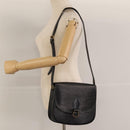 LOUIS VUITTON Epi Saint Cloud GM Shoulder Bag Black Noir M52192 LV Auth MX129-24