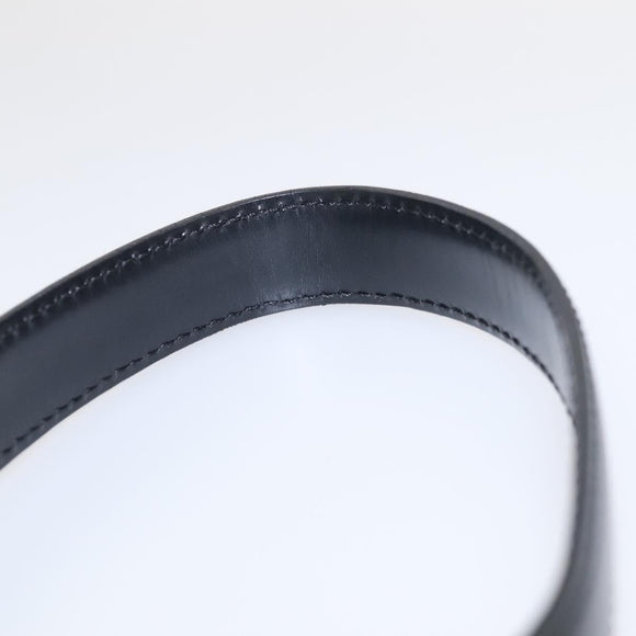 LOUIS VUITTON Epi Saint Cloud GM Shoulder Bag Black Noir M52192 LV Auth MX129