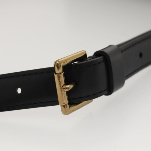 LOUIS VUITTON Epi Saint Cloud GM Shoulder Bag Black Noir M52192 LV Auth MX129