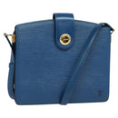LOUIS VUITTON Epi Capuchin Shoulder Bag Blue M52345 LV Auth MX130-1