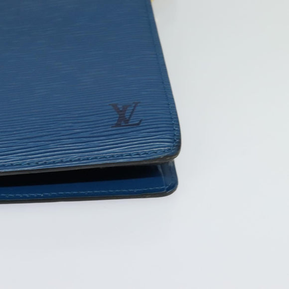 LOUIS VUITTON Epi Capuchin Shoulder Bag Blue M52345 LV Auth MX130