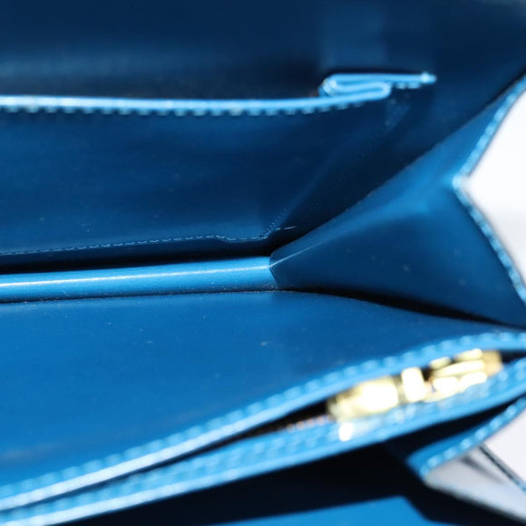 LOUIS VUITTON Epi Capuchin Shoulder Bag Blue M52345 LV Auth MX130