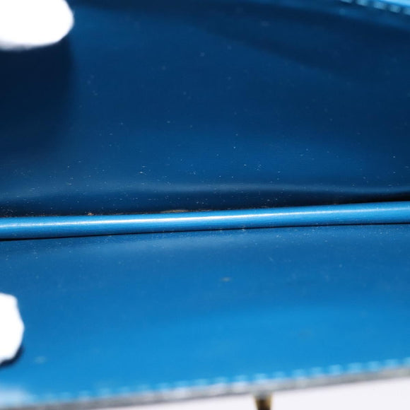 LOUIS VUITTON Epi Capuchin Shoulder Bag Blue M52345 LV Auth MX130