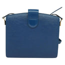LOUIS VUITTON Epi Capuchin Shoulder Bag Blue M52345 LV Auth MX130-2