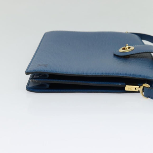 LOUIS VUITTON Epi Capuchin Shoulder Bag Blue M52345 LV Auth MX130