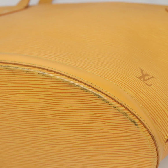 LOUIS VUITTON Epi Saint Jacques Shopping Shoulder Bag Yellow M52269 Auth MX137